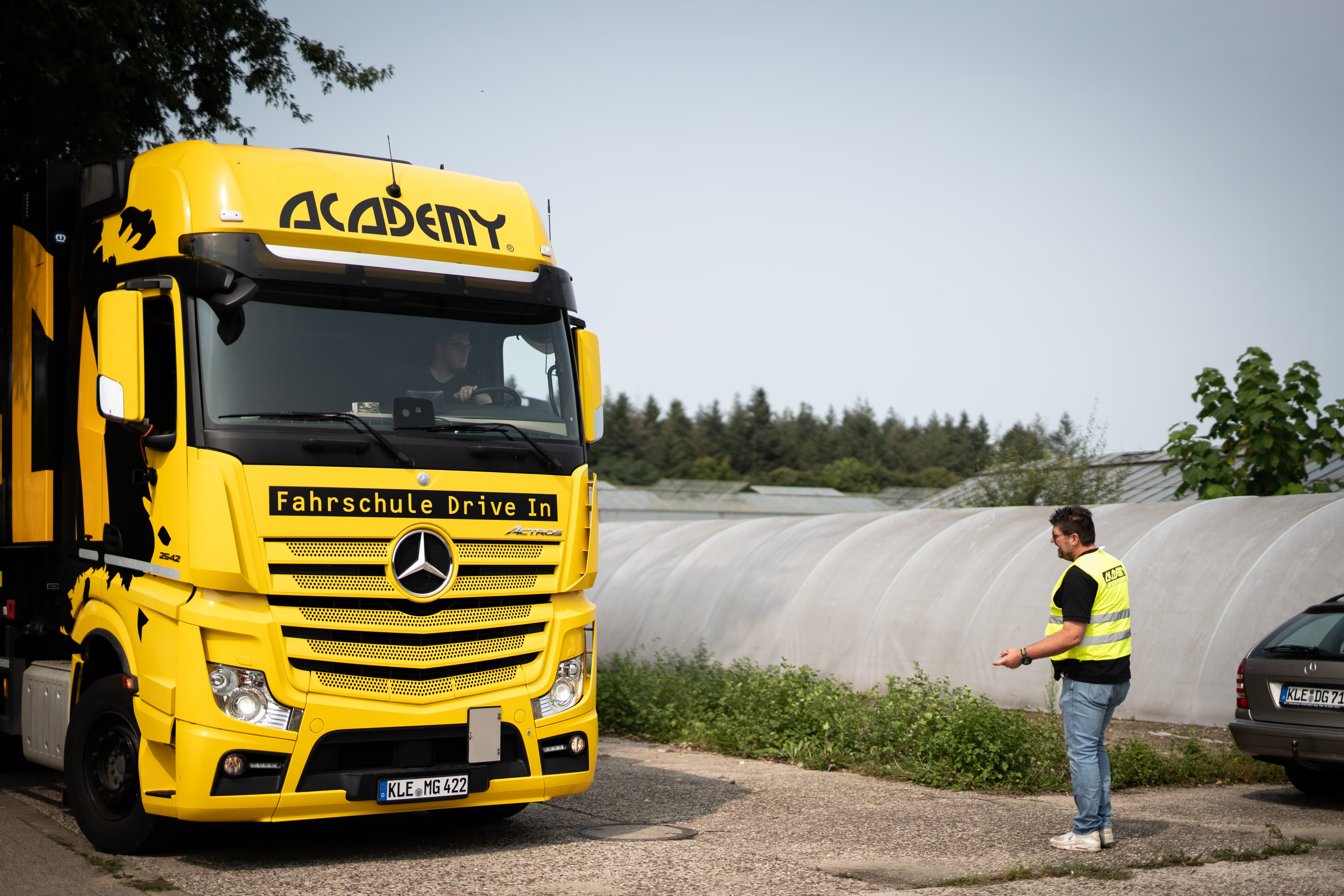 Fahrsicherheitstraining für LKW-Fahrer